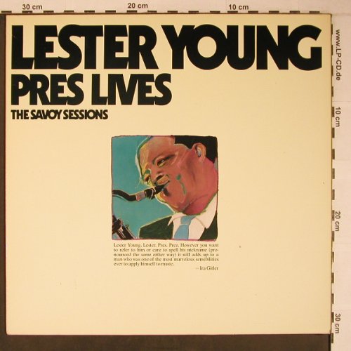 Young,Lester: Pres Live - The Savoy Sessions, Savoy/RCA(WL70528), D,Ri, 1985 - LP - X6580 - 12,50 Euro