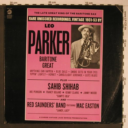 Parker,Leo: The Late,Great,King of the Baritone, Chess(CHV 413), US, Co,  - LP - X6769 - 20,00 Euro