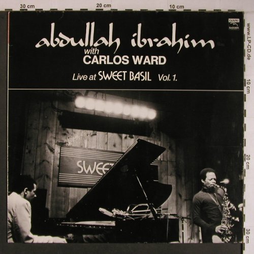 Ibrahim,Abdullah w. Carlos Ward: Live at Sweet Basil Vol.1, Black Hawk/Ekapa(BKH 50204), D, 1986 - LP - X6818 - 17,50 Euro