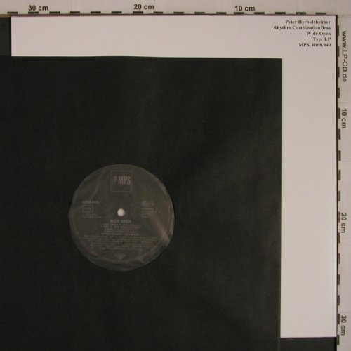 Herbolzheimer-RhythmCombinationBras: Wide Open, No Cover, mint, MPS(0068.040), D, Ri,  - LP - X6921 - 25,00 Euro