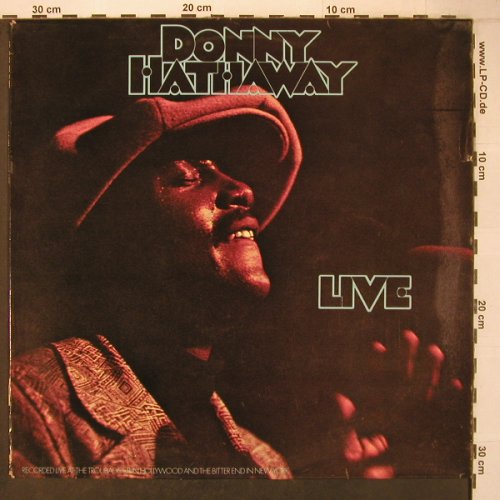 Hathaway,Donny: Live, vg+/Vg+,Laminat, Atlantic(ATL 40 369), D, 1972 - LP - X7012 - 20,50 Euro