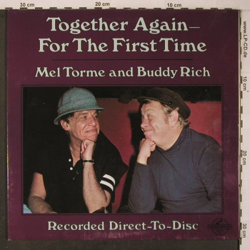 Torme,Mel and Buddy Rich: Together again, Foc,Direct-To-Disc, Century Records(CRDD-1100), D, 1978 - LP - X7052 - 29,00 Euro