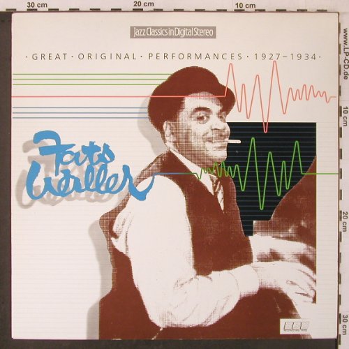 Waller,Fats: Great Original Performances 1927-34, BBC(REB 598), UK, 1985 - LP - X7062 - 8,00 Euro