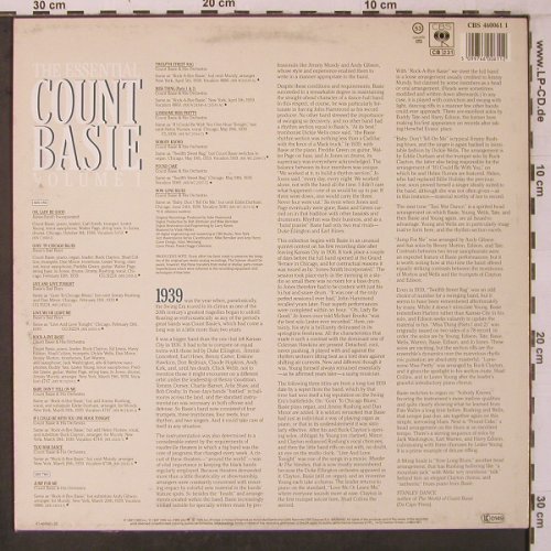 Basie,Count: The Essental, Vol.1, Ri, CBS(460061), NL, 1987 - LP - X7179 - 7,50 Euro