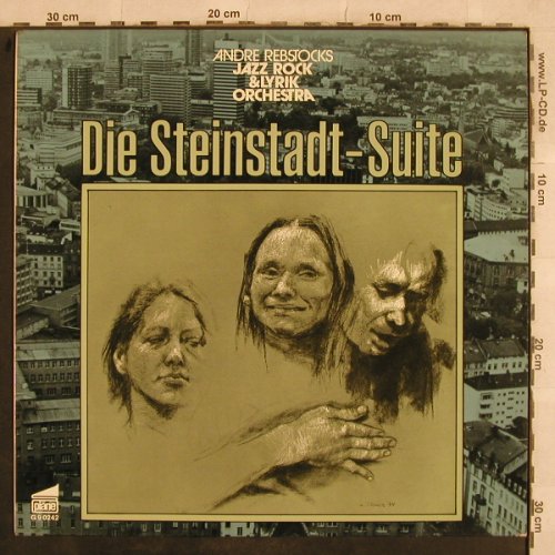 Rebstock Orchestra,Andre: Die Steinstadt Suite,Jazz&LyrikOrch, Pläne(G 9 0242), D, 1978 - LP - X721 - 7,50 Euro