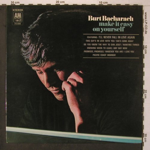 Bacharach,Burt & Phil Ramone: Make It Easy On Yourself, AM(212 069), D, 1969 - LP - X7421 - 12,50 Euro