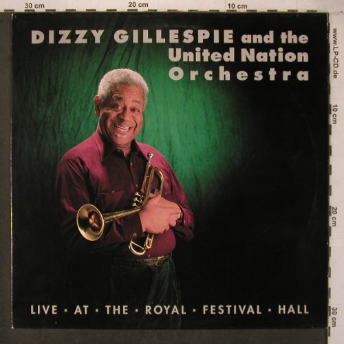 Gillespie,D. & United Nation Orch.: Live At The Royal Festival Hall, Enja(6044-1), D, 1990 - LP - X7482 - 20,00 Euro