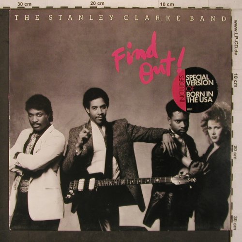 Clarke,Stanley: Find Out !, m-/VG+, CBS(EPC 26521), NL, 1985 - LP - X7529 - 7,50 Euro