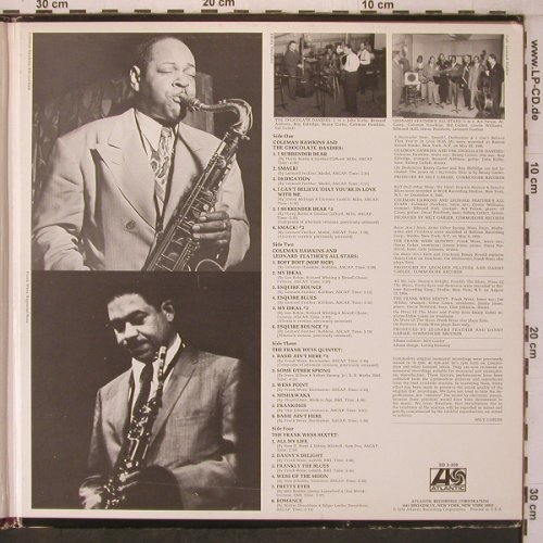 Hawkins,Coleman & Frank Wess: The Commodore Years, Foc, m-/VG+, Atlantic(SD2-306), US,  - 2LP - X7574 - 12,50 Euro