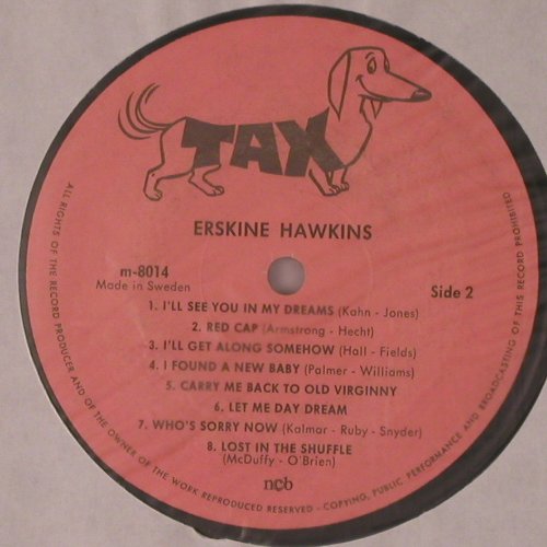 Hawkins,Erskine: Swinging' in Harlem, TAX(m-8014), S,  - LP - X7579 - 9,00 Euro