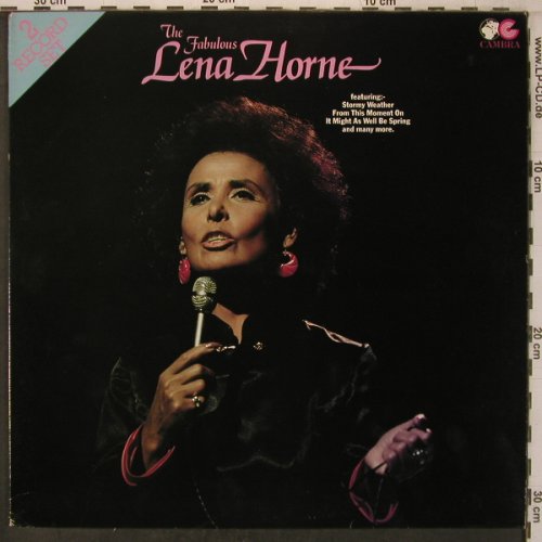 Horne,Lena: The Fabulous, m-/vg+, Cambra(CR 047), UK, 1982 - 2LP - X7580 - 9,00 Euro