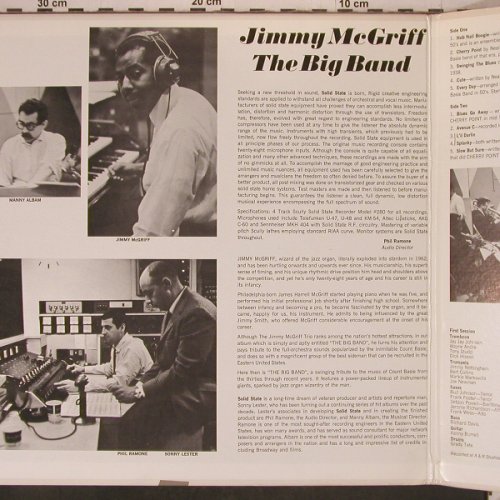 McGriff,Jimmy: The Big Band, Foc, Solid State(SS 180001), US, 1966 - LP - X7612 - 22,50 Euro