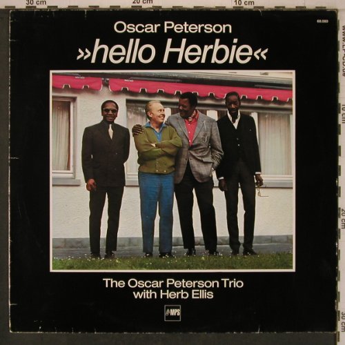 Peterson Trio,Oscar  w.Herb Elis: Hello Herbie, MPS(68.080), F, 1975 - LP - X7616 - 15,00 Euro