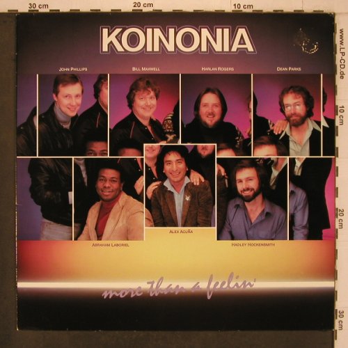 Koinonia: More Than A Feelin', m-/vg+, RM(RMLP 009), S, 1983 - LP - X7619 - 7,50 Euro
