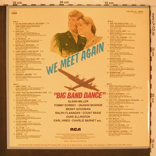 V.A.Big Band Dance - We meet again: Tommy Dorsey...Hal McIntyre, Foc, RCA(CM 43481-1/2), S, 1984 - 2LP - X7621 - 12,50 Euro