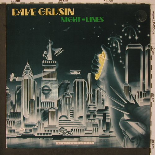 Grusin,Dave: Night-Lines, GRP(GRP-A-1006), SF, 1984 - LP - X7636 - 7,50 Euro