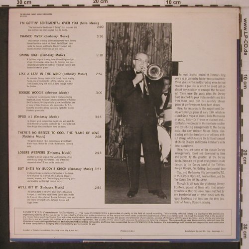 Dorsey,Jimmy & his Orch.: The Great, Pickwick(SPC 3168), US,  - LP - X7764 - 7,50 Euro