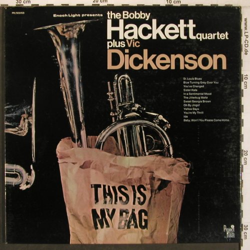 Hackett,Bobby -Quartett: plus Vic Dickenson, Foc, vg+/m-, Project 3(PR 5034 SD), US, 1969 - LP - X7971 - 9,00 Euro