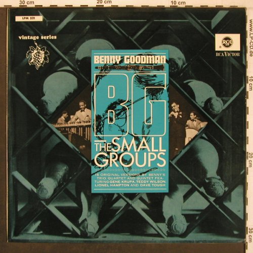 Goodman,Benny: B.G. The Small Groups, RCA(LPM 521), D,  - LP - X8028 - 12,50 Euro