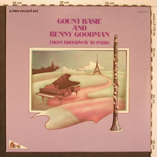Basie,Count and Benny Goodman: from Broadway to Paris, Foc, ABC Records(ABCX-773/2), US, 1973 - 2LP - X8044 - 40,00 Euro