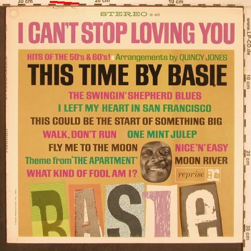 Basie,Count: This Time by...Hits of the 50s & 60, Reprise(R9-6070), US,vg+/VG+,  - LP - X8046 - 9,00 Euro