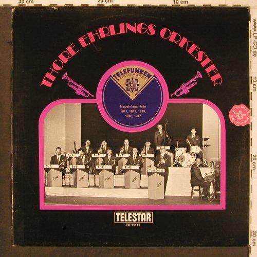 Ehrling,Thore - Orkester: Inspelingar fran 1941..1947, Telestar(TR 11111), S, 1972 - LP - X8049 - 11,50 Euro