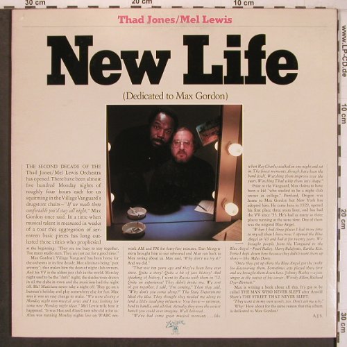 Jones,Thad & Mel Lewis: New Life, Foc, Horizon(SP-707), US, 1976 - LP - X8055 - 15,00 Euro