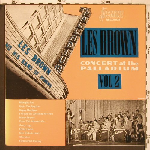 Brown,Les: Concert at the Palladium, Vol.2, Jasmine Records(JASM 1002), UK,  - LP - X8079 - 7,50 Euro