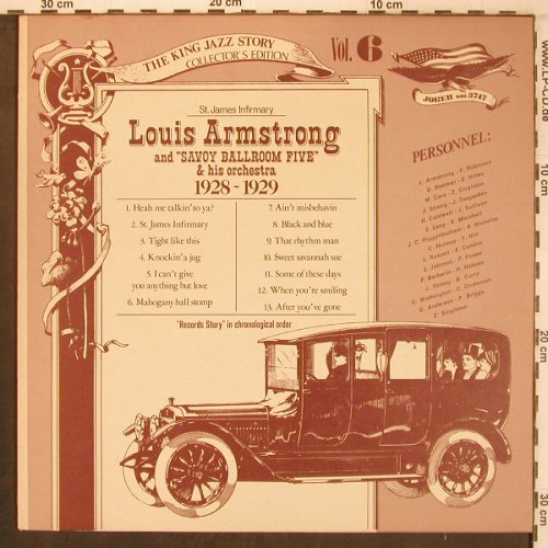 Armstrong,Louis & Orch.: Vol.6, Savoy Ballroom Five, Joker(SM 3747), I, 1975 - LP - X8099 - 6,00 Euro
