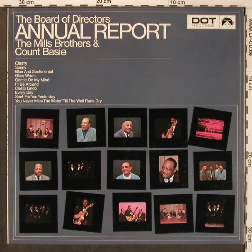 Mills Brothers & Count Basie: The Board of Directors Annual R., DOT(SLPD 522), UK, 1968 - LP - X8104 - 11,50 Euro