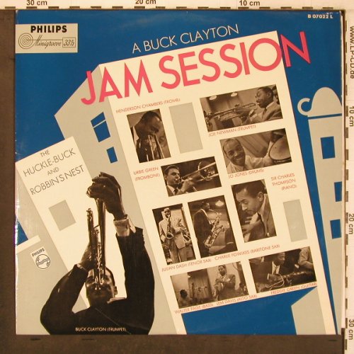 Clayton,Buck: Jam Session, Philips(B 07022 L), NL,  - LP - X8112 - 21,50 Euro