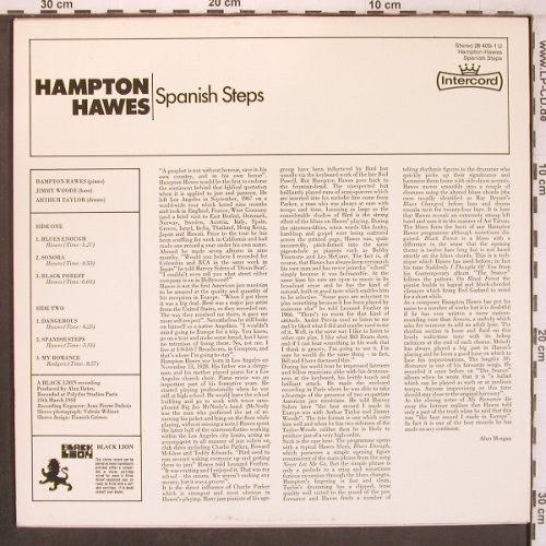 Hawes,Hampton: Spanish Steps '68, Black Lion(BLP 30111), NL, 1971 - LP - X8114 - 19,00 Euro