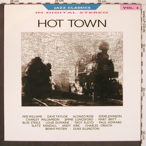 V.A.Hot Town: Fess Willams...D.Ellington, Vol.4, BBC(REB 647), UK, 1987 - LP - X8125 - 6,00 Euro