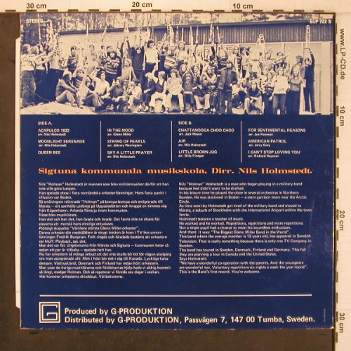 Young Glen Miller Orch. - Sigtuna: A String of Peals..komm. Musikskola, G-Produktion(GLP 722S), S,  - LP - X8130 - 9,00 Euro