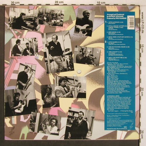 Williams,Patrick - New York Band: 10th Avenue, Soundwings(SW-2103), US, 1987 - LP - X8135 - 12,50 Euro