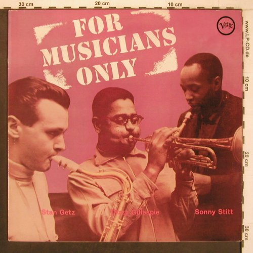 Gillespie,Dizzy: For Musicans only (1957), Verve(837 435-1), NL,  - LP - X8146 - 12,50 Euro