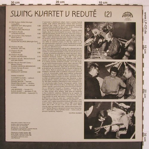 Swing Kvartet: A Hoste V Redute (2), Supraphon(1115 2914), CZ, 1981 - LP - X8149 - 9,00 Euro