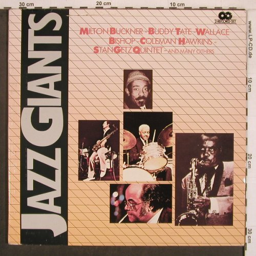 V.A.Jazz Giants: Milton Buckner, Buddy Tate.., Foc, I Grandi del Jazz(HJ 9 (13+10)), I, m-/VG+,  - 2LP - X8160 - 7,50 Euro
