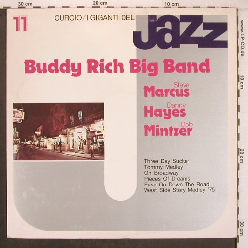 Rich,Buddy - Big Band: Steve Marcus, Danny Hayes,Mintzer, I Grandi del Jazz(GJ-11), I,  - LP - X8165 - 7,50 Euro