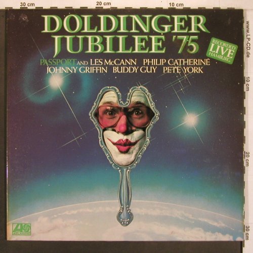 Doldinger: Jubilee 75, Live Hamburg Onkel Pö, Atlantic, m-/vg+(ATL 50 186), D, Foc, 1975 - LP - X8198 - 9,00 Euro