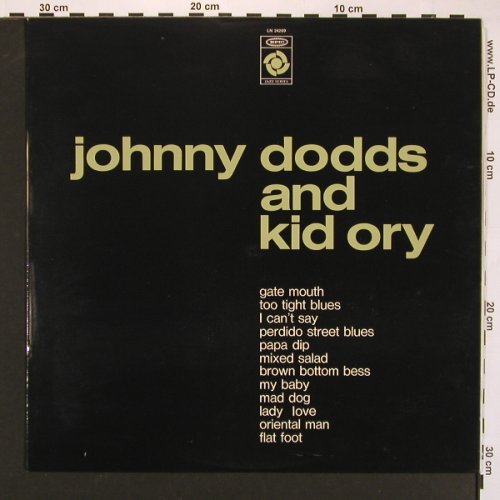 Dodds,Johnny & Kid Ory: Same, Epic(LN 24 269), F,  - LP - X8214 - 6,00 Euro