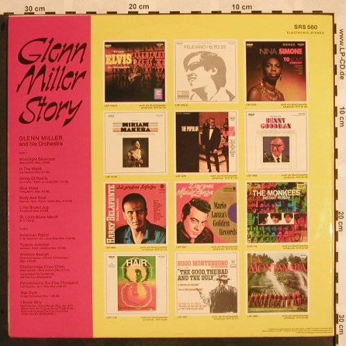 Miller,Glenn: G.M.Story, Foc, RCA(SRS 560), D,  - LP - X962 - 5,00 Euro