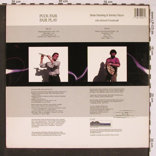 Puck Fair: Fair Play, Lost Lake Arts(LL-0093), US, Promo, 1987 - LP - Y1151 - 7,50 Euro