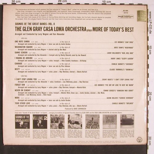 Gray,Glen & Casa Loma Orch.: More Of Today's Best, whMuster, Capitol(83 689), D,vg+/vg+, 1964 - LP - Y1177 - 9,00 Euro