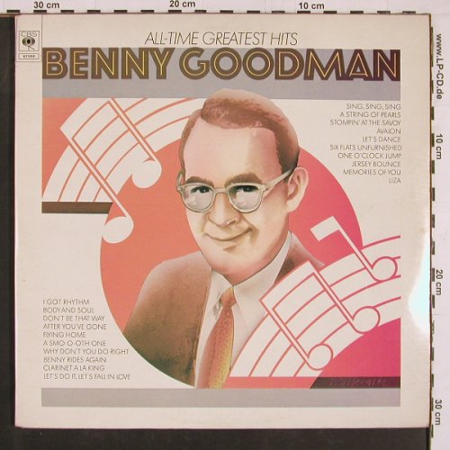 Goodman,Benny: All Time Greatest Hits, Foc, CBS(67268), NL, 1972 - 2LP - Y1300 - 7,50 Euro