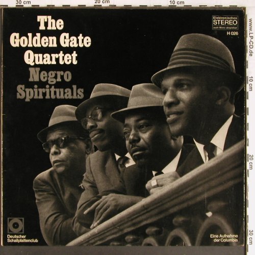 Golden Gate Quartet: Negro Spirituals, Deutscher Schallplattenc(H 026), D, woc,  - LP - Y2708 - 7,50 Euro