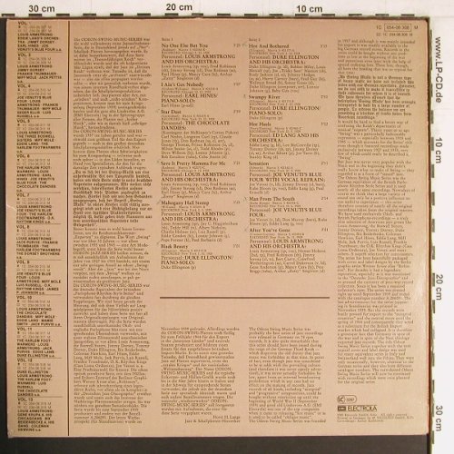 V.A.Odeon Swing Music Vol. 2: Louis Armstrong,Venuti, Ellington.., Emi Odeon(054-06 308), D,  - LP - Y2863 - 7,50 Euro