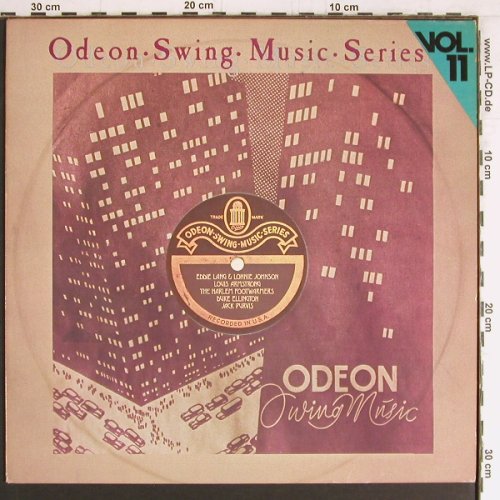 V.A.Odeon Swing Music Vol.11: Louis Armstrong...Ellington&hCotton, Emi Odeon(054-06 317), D,  - LP - Y2872 - 7,50 Euro