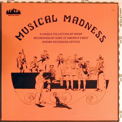 V.A.Musical Madness: Charlie Barnet... Slim Gailairds P., Bandstand(7118), US,  - LP - Y4123 - 7,50 Euro