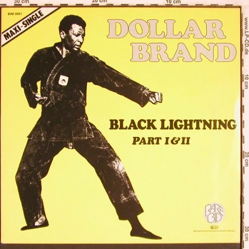 Dollar Brand: Black Lightning, Rare Bid/Bellaphon(BIM 0001), D,  - 12inch - Y4294 - 7,50 Euro